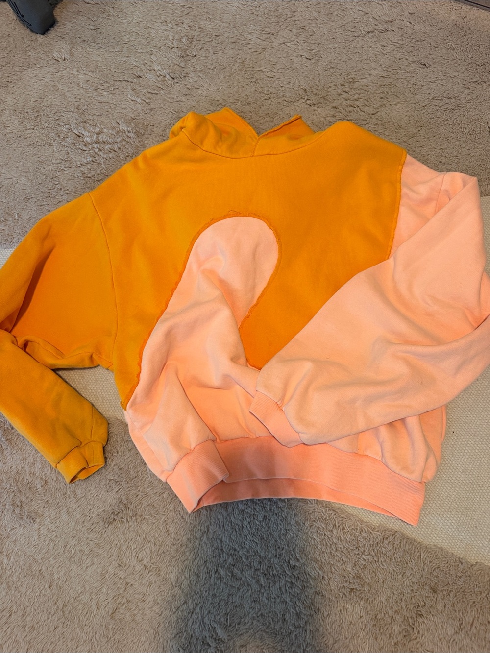 Two-Tone Orange ERL Hoodie